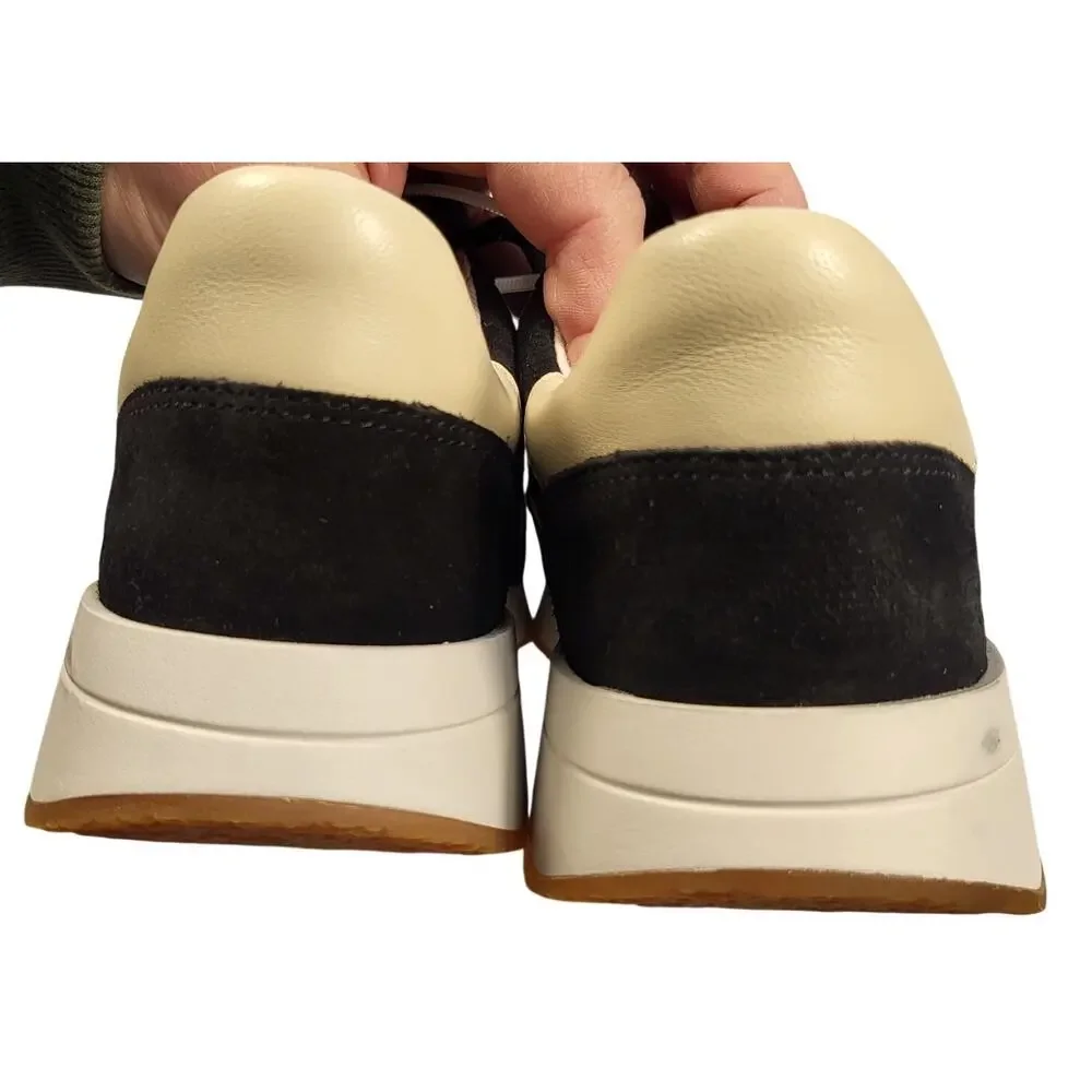 Vince Ohara sneakers in black suede with a rubber sole women size 6
